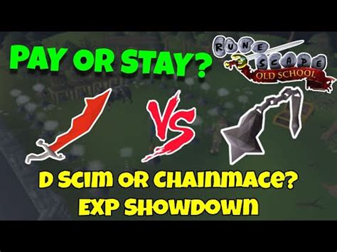 osrs chainmace|viggora's chainmace vs dragon scimitar.